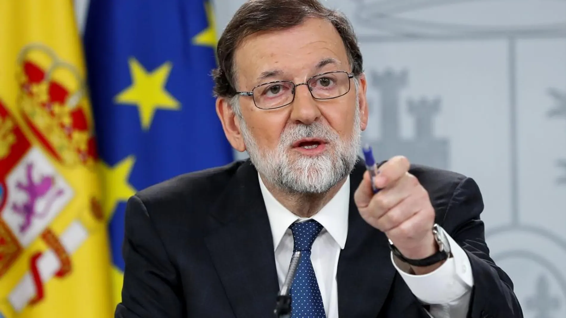 El presidente del Gobierno central, Mariano Rajoy