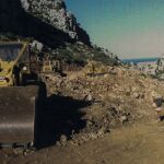 Imagen de los trabajos que acarreó en la sierra un permiso de investigación que se concedió en la década de los 80