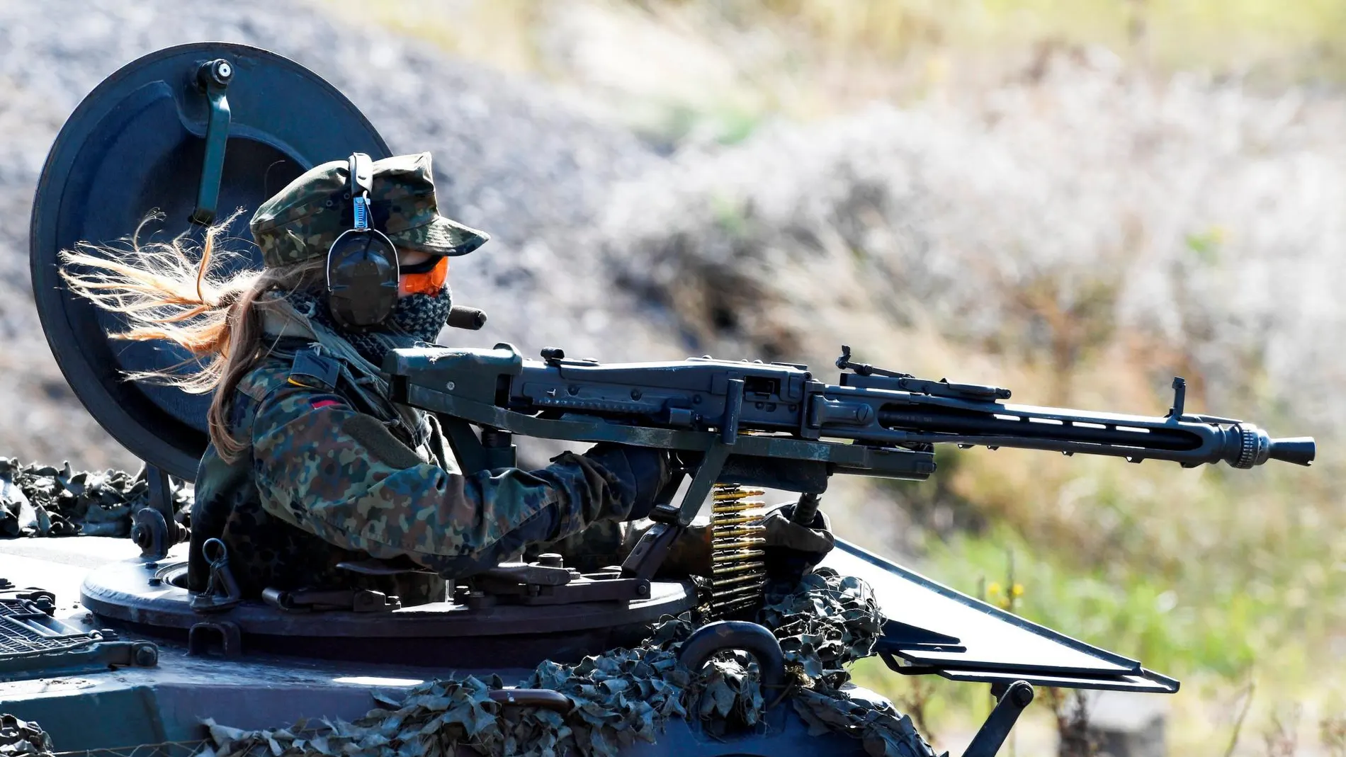 Prácticas del Ejército alemán / Foto: Reuters