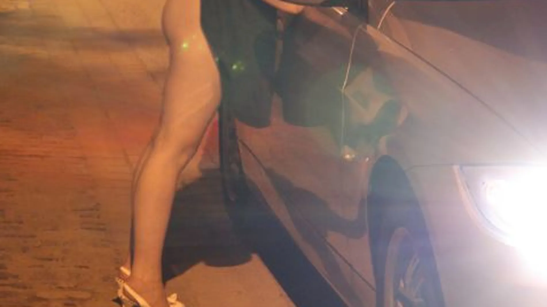 Imagen de archivo, una joven ejerciendo la prostitución.