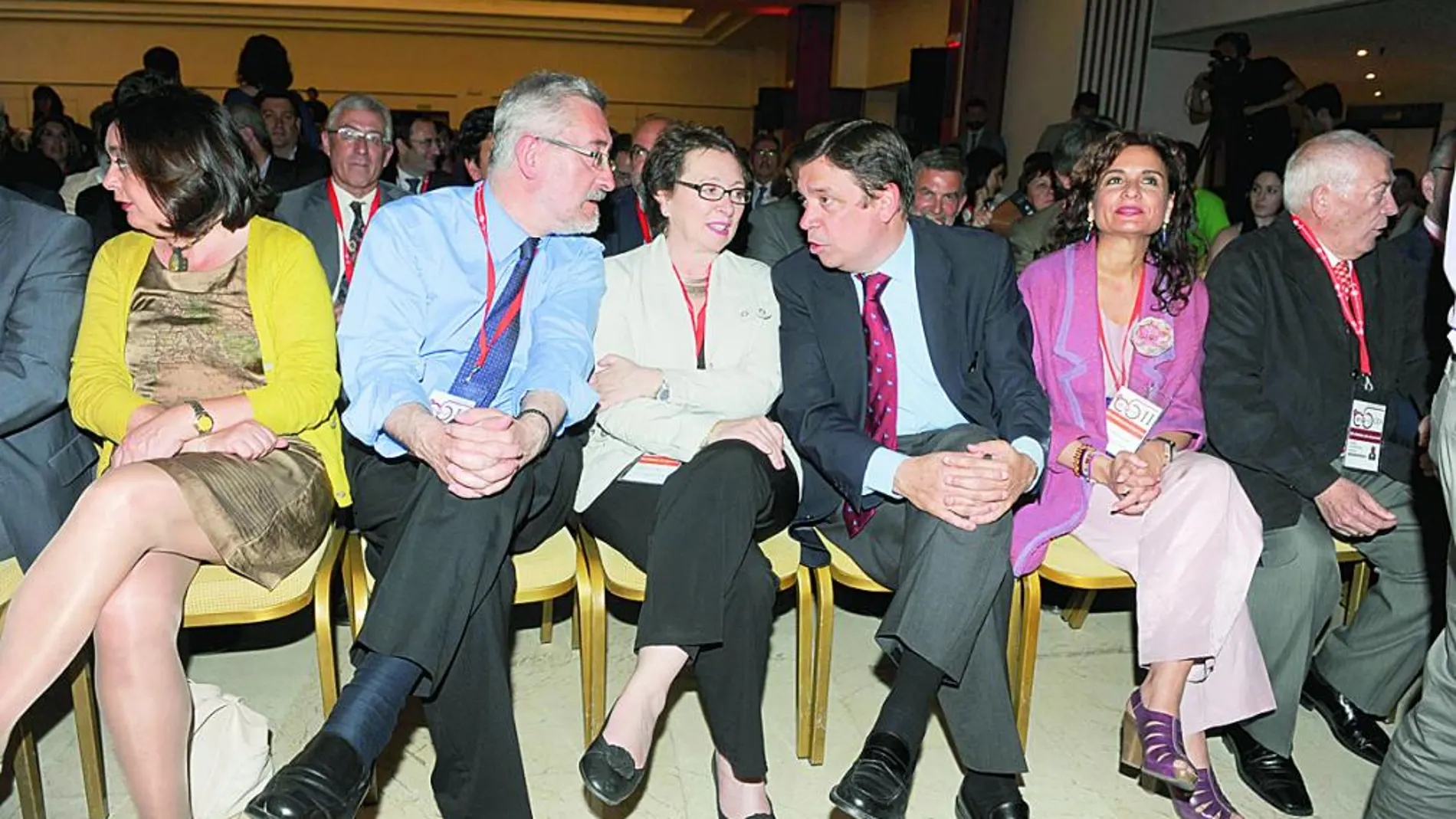 Griñán y Valderas avalan a Pastrana en su despedida al frente de UGT-A