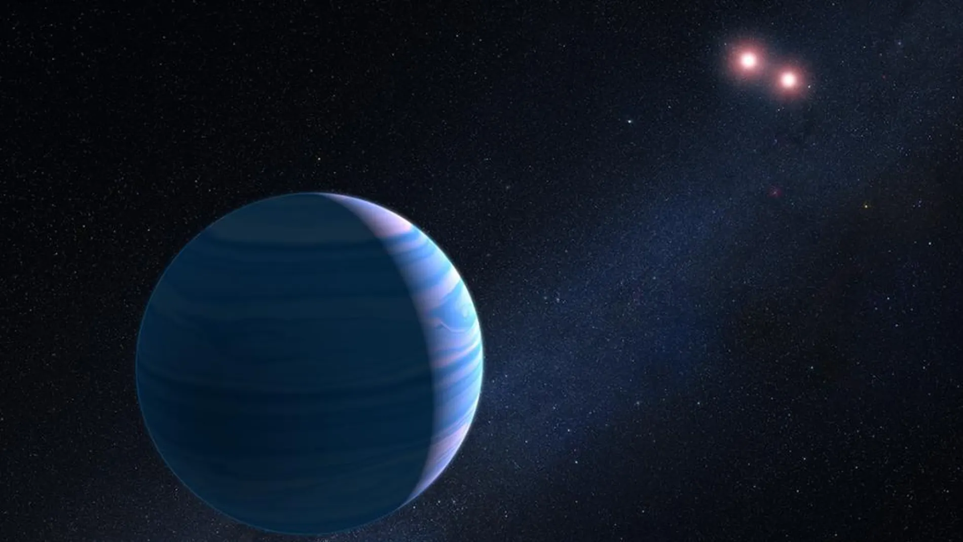 El telescopio Hubble confirma un planeta que orbita dos estrellas