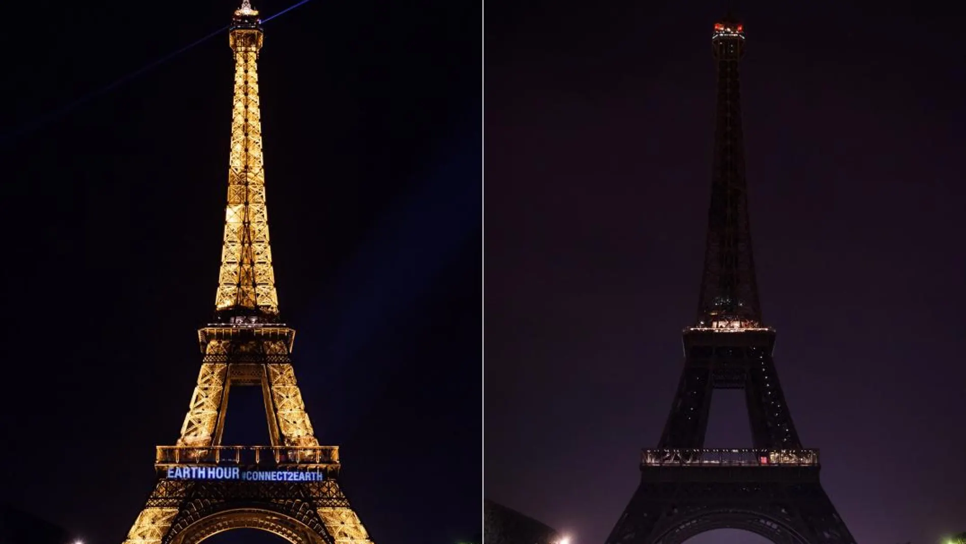 La Torre Eiffel también se ha apagado