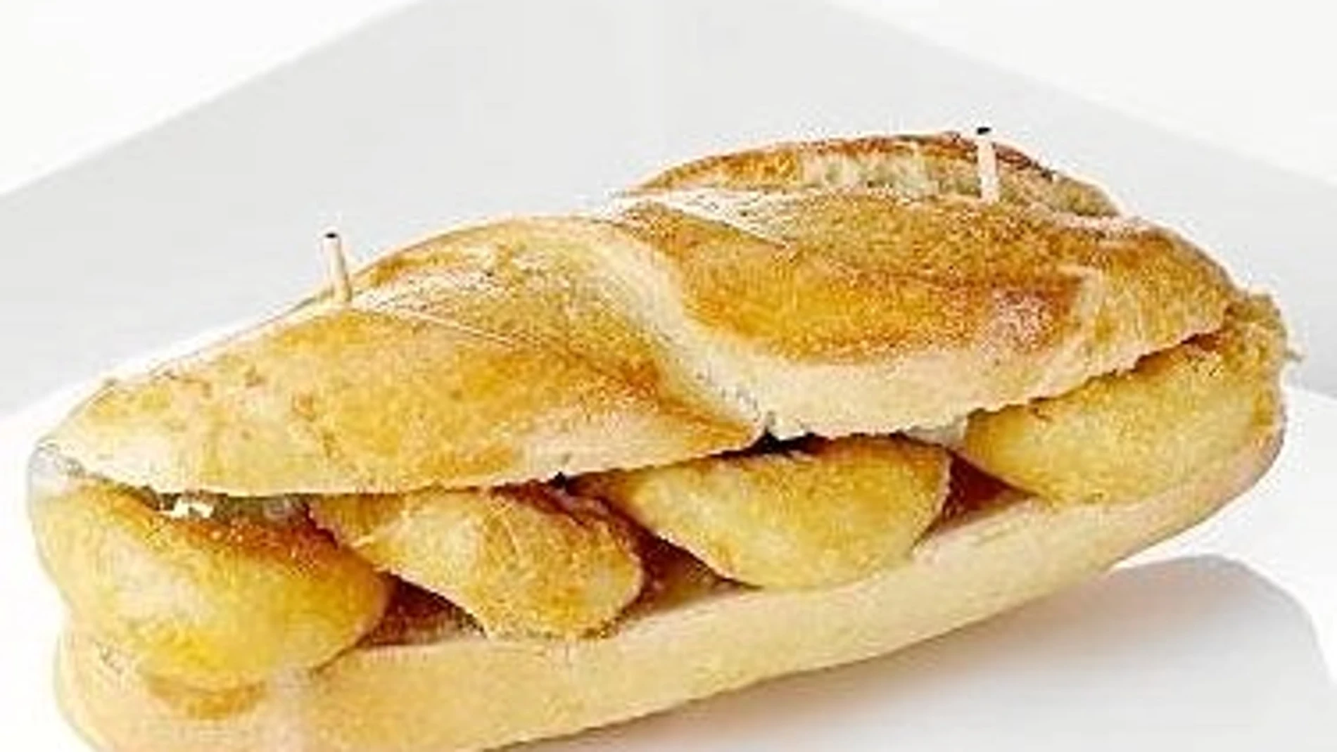 El calorímetro: Bocadillo de pan blanco y calamares
