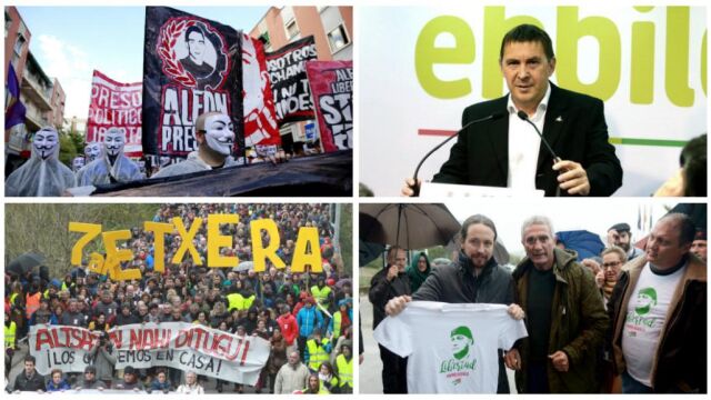 Los «héroes» a los que Podemos lleva por bandera