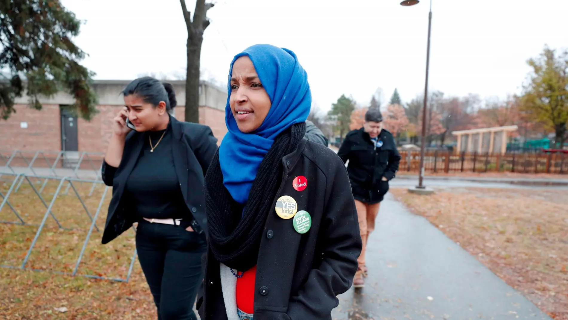 Ilhan Omar, primera congresista musulmana en el Capitolio / Reuters