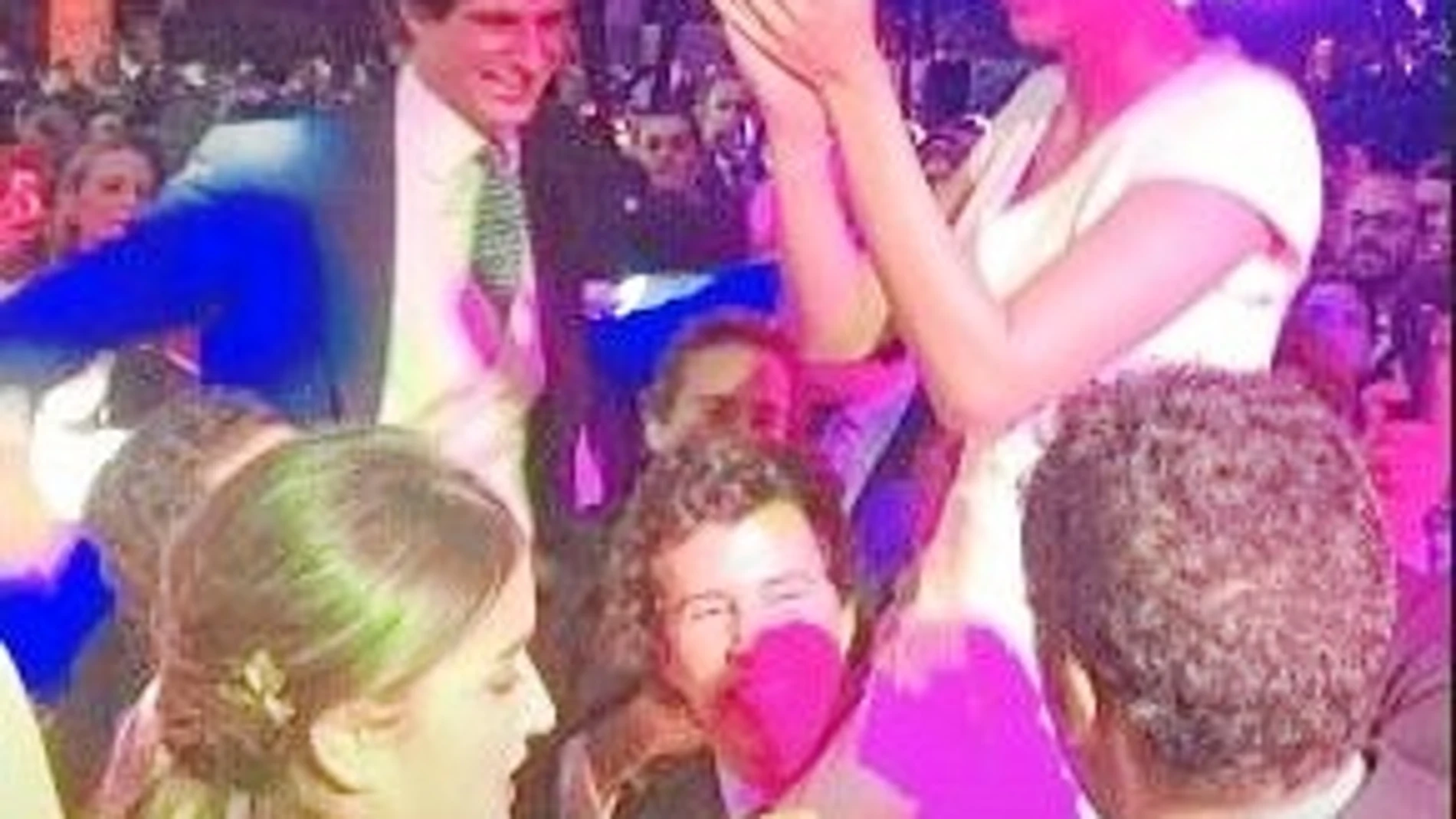 Fernando Fitz-James y Sofía Palazuelo celebran su enlace en el Palacio de Liria