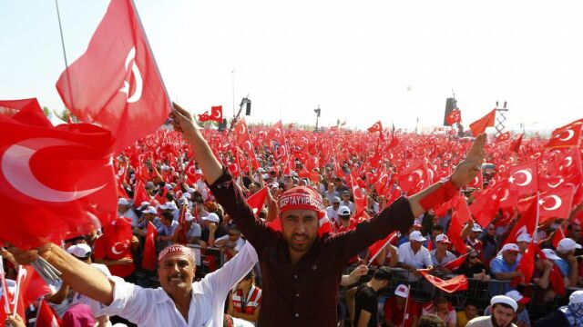 El mitin se ha denominado "Encuentro por la democracia y los mártires"