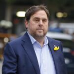 Oriol Junqueras el día que ingresó en prisión