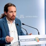 El secretario general de Podemos, Pablo Iglesias/Foto: Efe