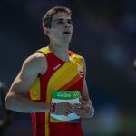 El atleta español Bruno Hortelano