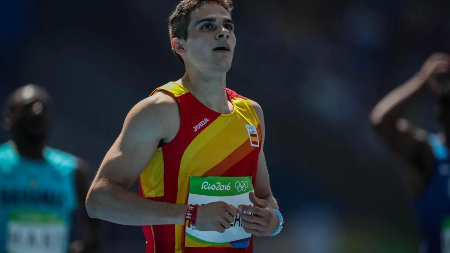 El atleta español Bruno Hortelano