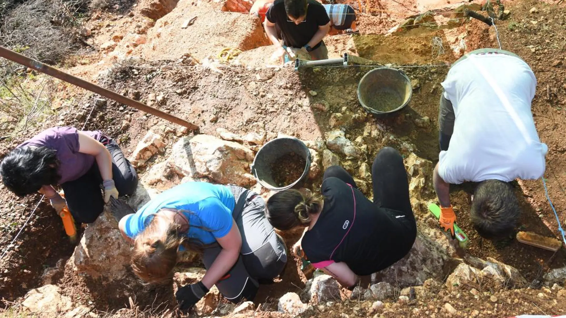 Campaña de excavaciones realizadas en el yacimiento burgalés de Atapuerca