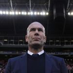 El entrenador del Real Madrid, Zinedine Zidane