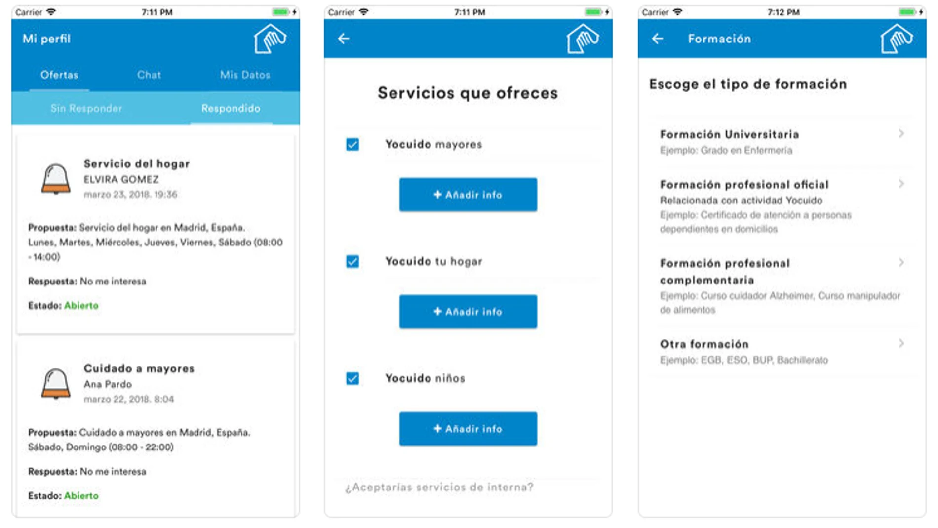 Yocuido, la app para encontrar personal doméstico y cuidadores