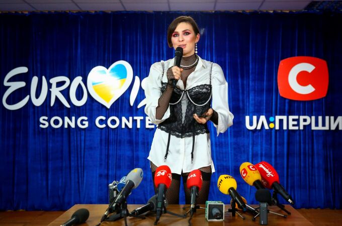 Maruv, la ganadora del concurso en Ucrania, renunciará a representar a su país por presiones políticas / Reuters