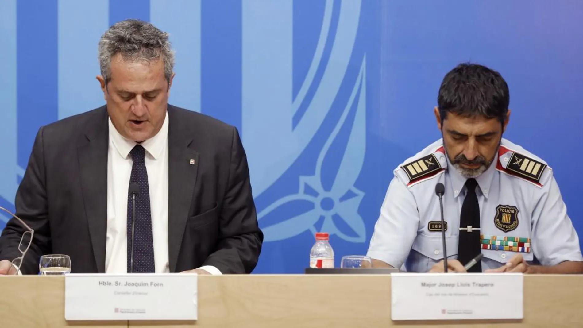 El mayor de los Mossos d'Esquadra, Josep Lluís Trapero