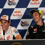  Márquez compara su saludo con Rossi en Argentina con darle un beso a una chica
