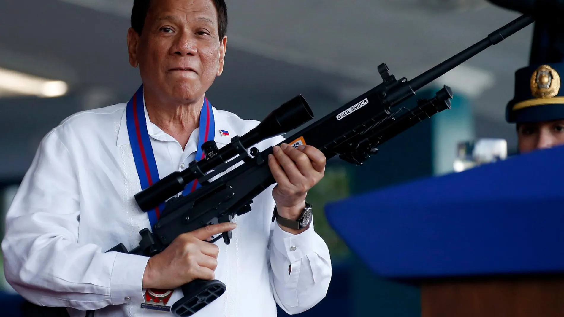 El presidente filipino Rodrigo Duterte