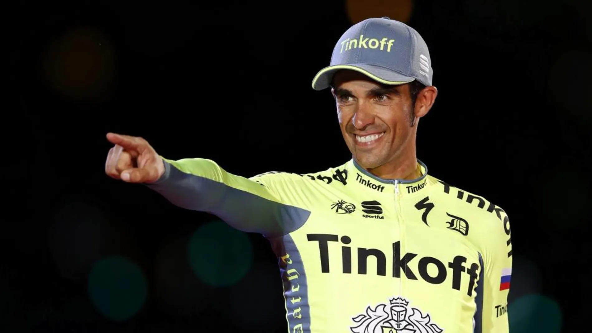 ,Alberto Contador tras proclamarse el ciclista mas combativo en la Vuelta Ciclista a España 2016