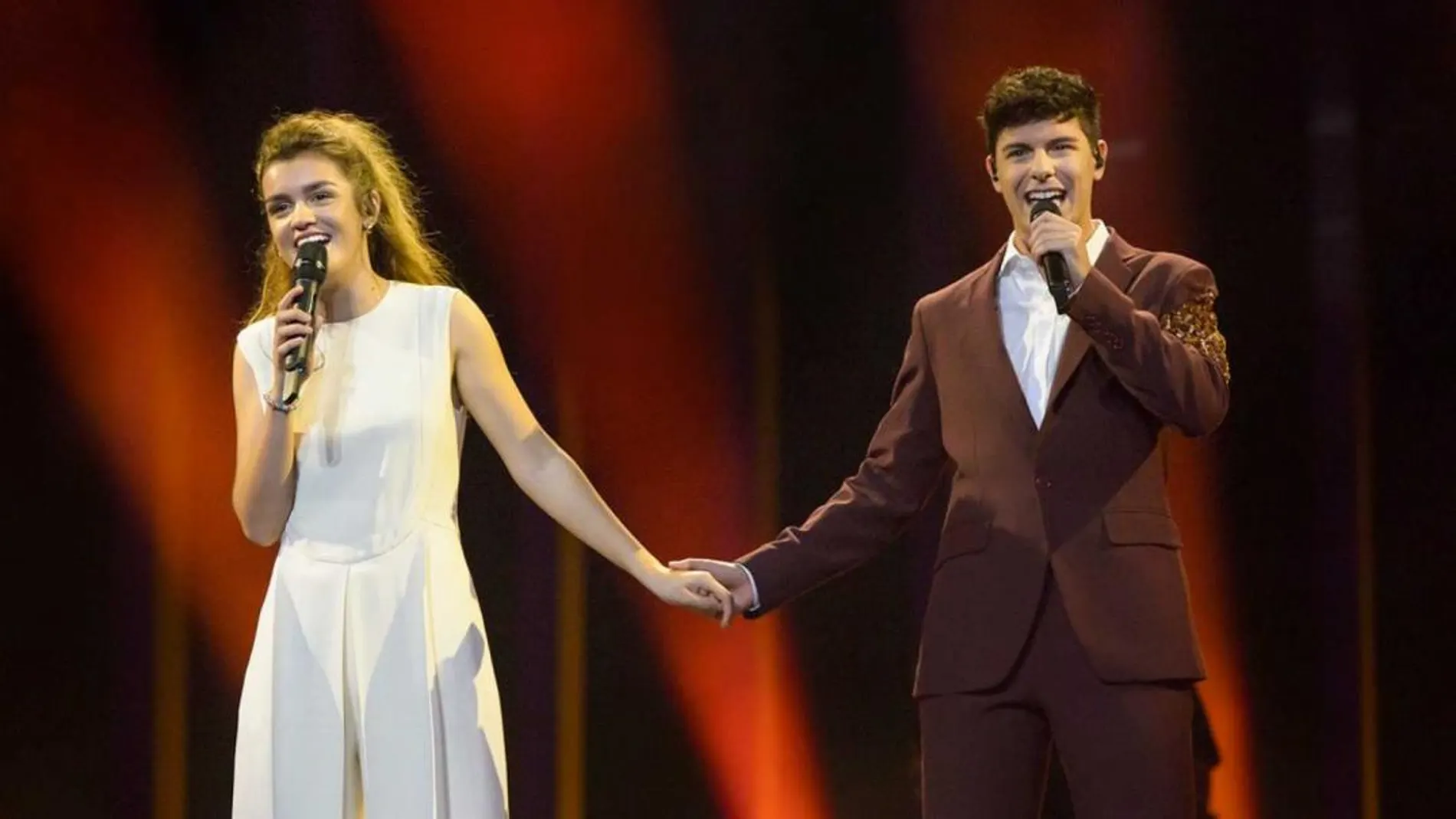 Amaia y Alfred cantando «Tu canción» / RTVE