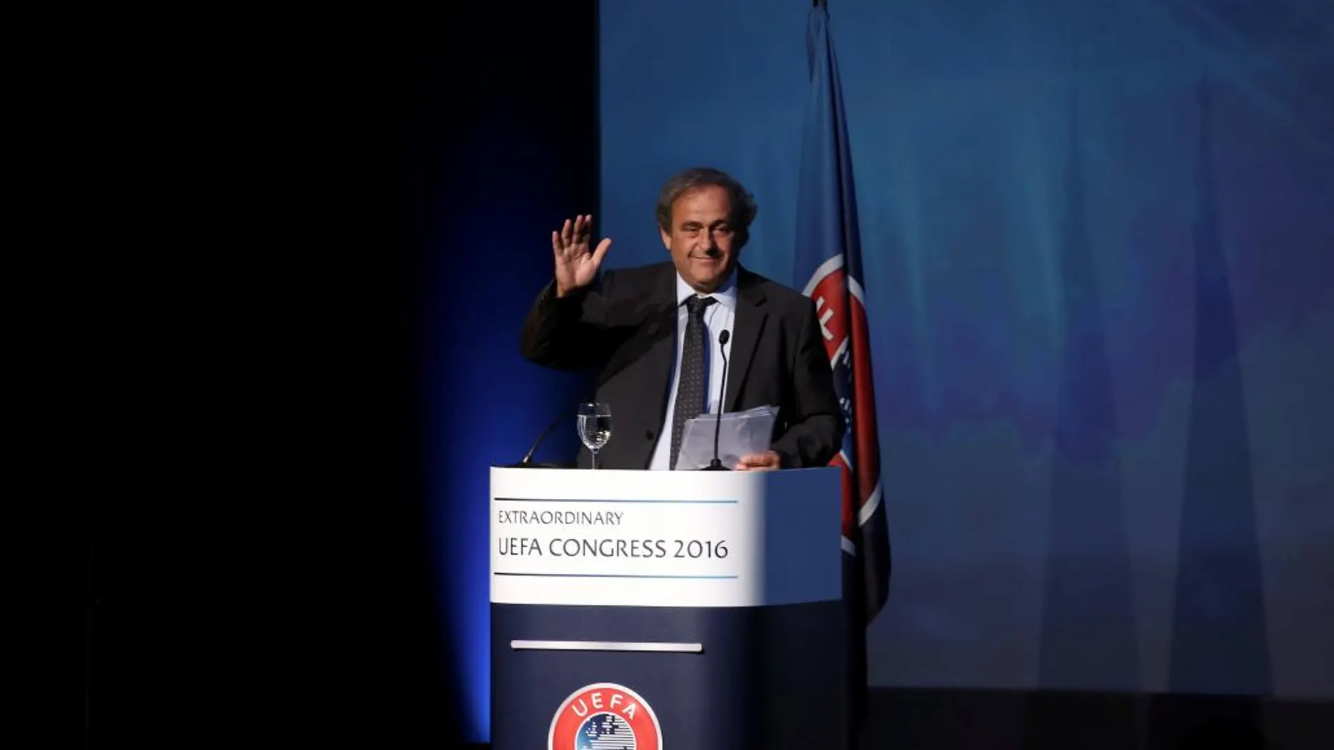 El prresidente de la UEFA, Michel Platini.