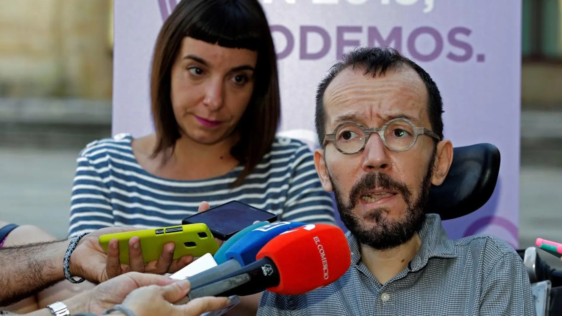 El secretario de Organización y Programas de Podemos, Pablo Echenique