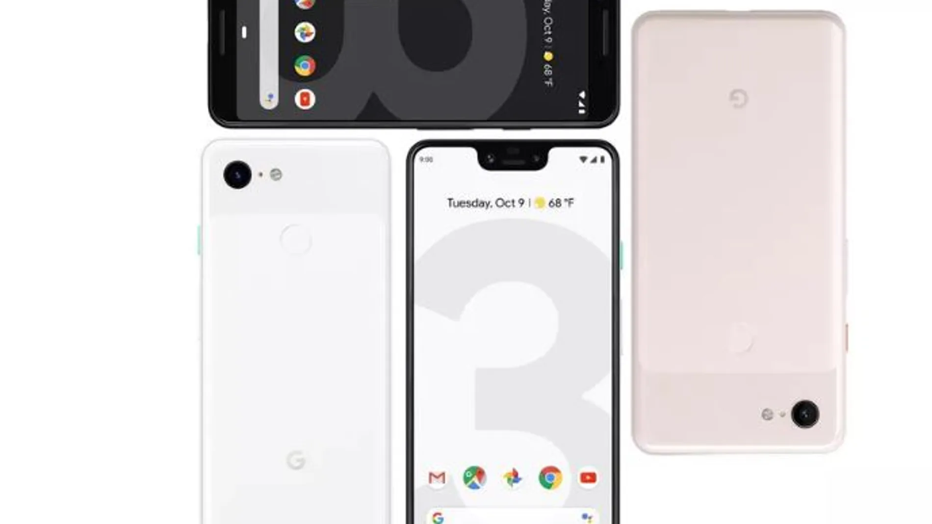 Nuevos Pixel 3 de Google