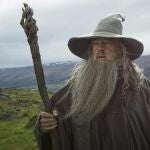 Ian McKellan en el papel de «Gandalf»