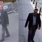 Imágenes de la CNN del periodista y del supuesto doble