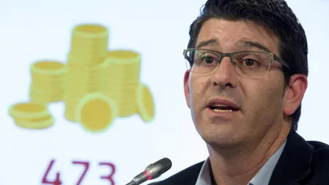 El presidente de la Diputación de Valencia y alcalde de Ontinyent, Jorge Rodríguez, del PSPV-PSOE, que ha sido detenido en el marco de la operación Alquería. EFE/Biel Aliño