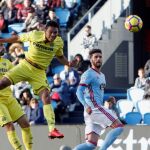 El delantero colombiano del Villarreal Carlos Bacca.