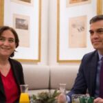 Ada Colau y Pedro Sánchez