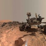 El Curiosity en el suelo de Marte/Foto: Reuters