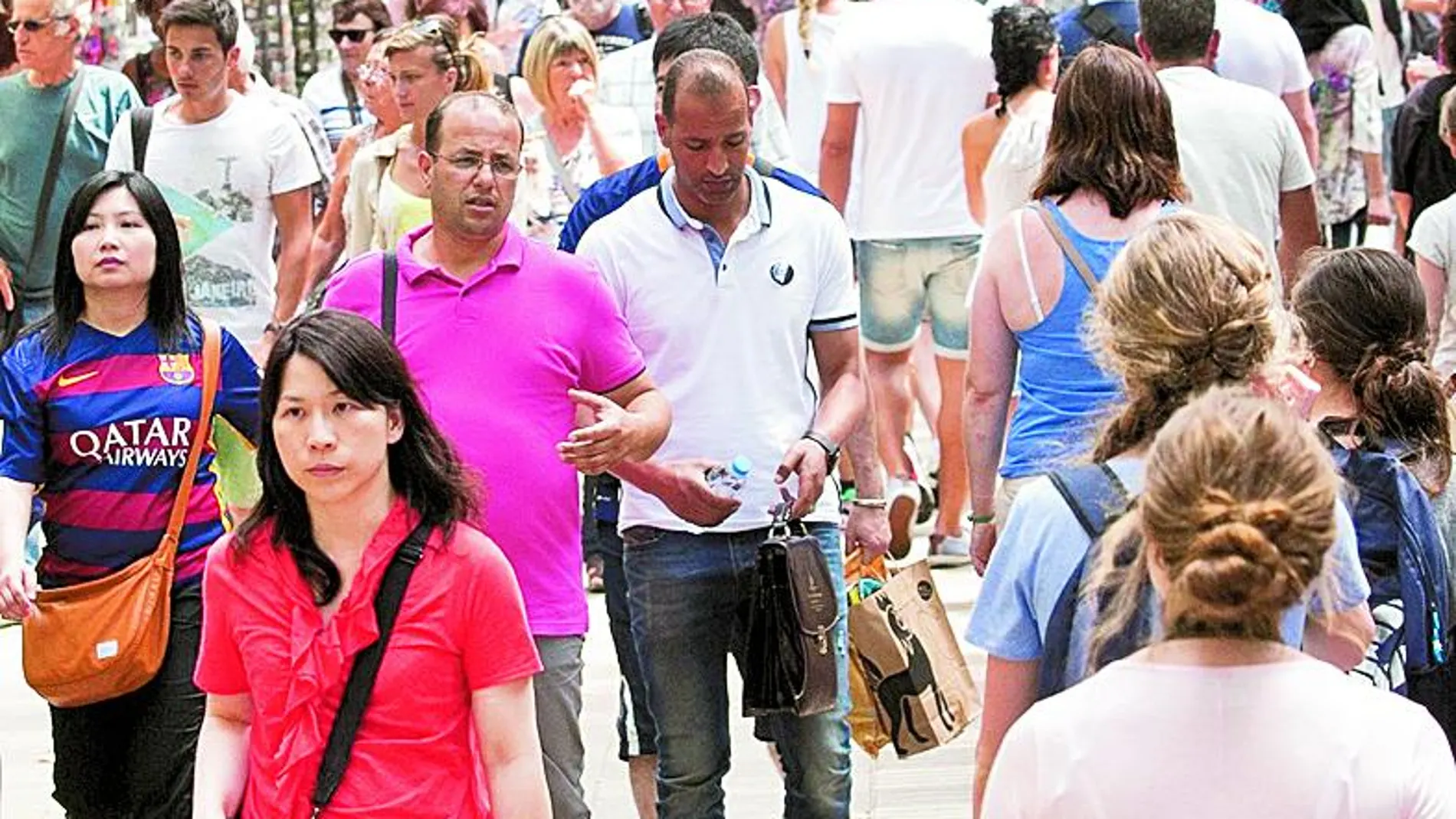 Un 58% de los visitantes advierte que la ciudad está demasiado llena de gente como para hacer actividades turísticas.