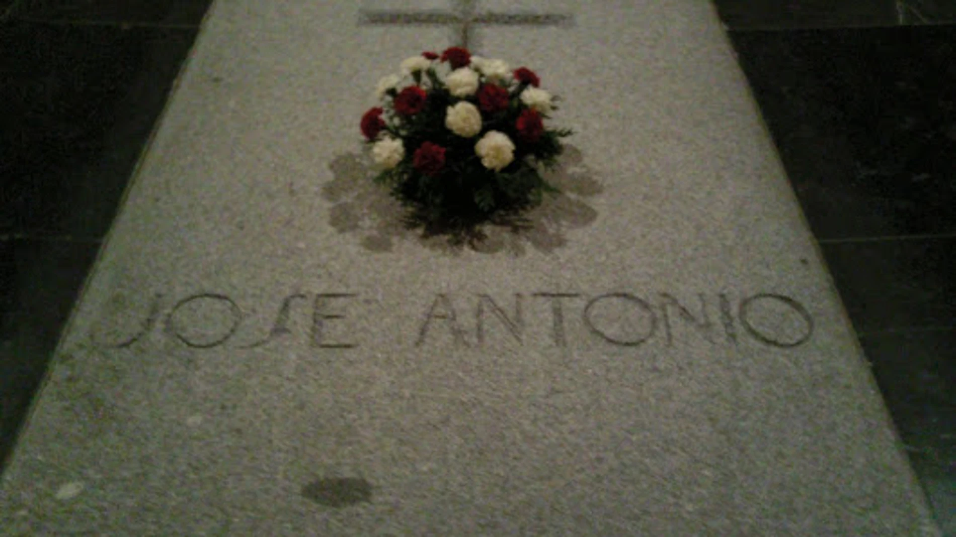 La que ha sido tumba de José Antonio Primo de Rivera hasta hoy