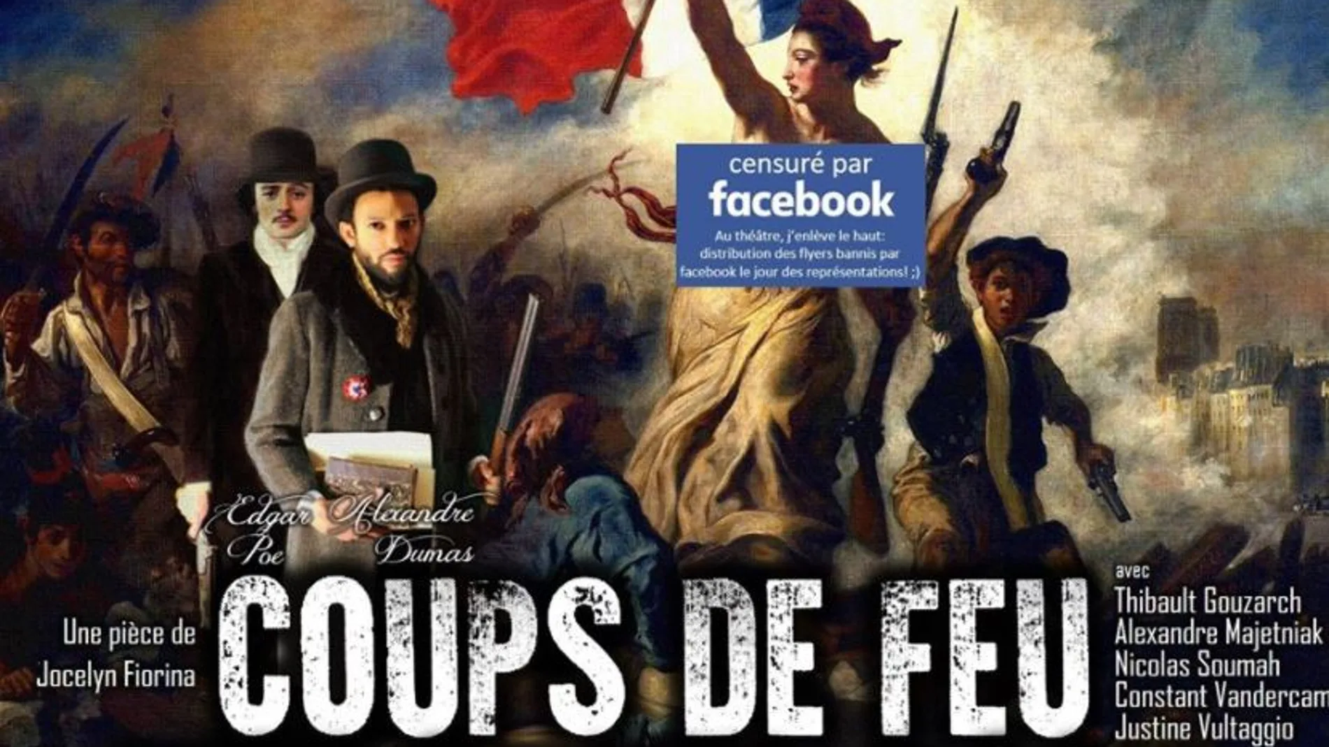 Facebook censura el cuadro «La Libertad guiando al pueblo» por mostrar un pecho
