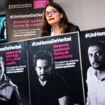 La vicepresidenta del Consell, Mónica Oltra, ayer durante la rueda de prensa posterior al pleno del Consell