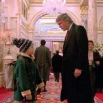 Macaulay Culkin y Donald Trump en «Solo en Casa 2»