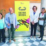 María Josefa García Cirac, presenta el programa «Cultura Diversa» junto a Mar Sancho y Narciso Valdeolivas.