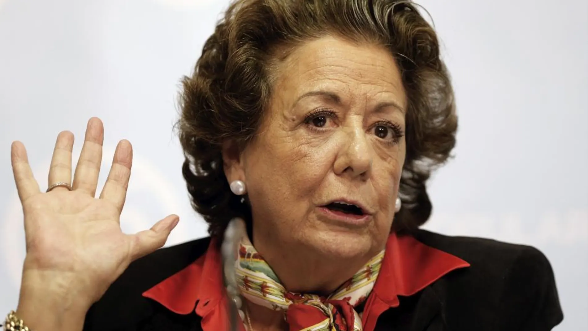 La ex alcaldesa de Valencia y senadora del PP Rita Barberá, en una imagen de archivo.