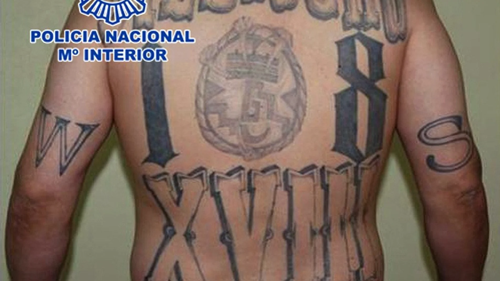 Fotografía facilitada por la Policía Nacional, de "El Mexicano", que ha sido detenido en Leganés
