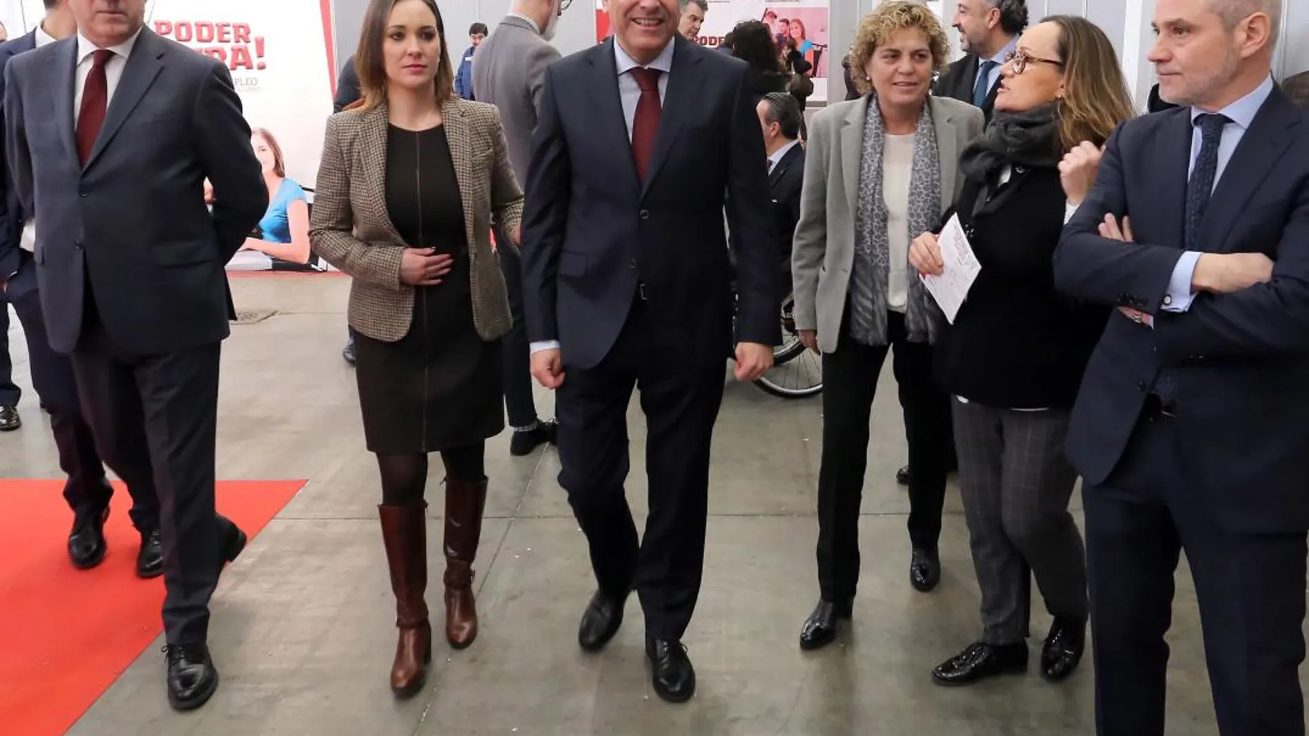 Carlos Fernández Carriedo, Arancha Casado, Víctor Caramanzana y Antonio Gato, entre otros, inauguran el «Maratón de Empleo: Poder Extra»