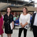La consejera de Agricultura, Milagros Marcos, durante la clausura del Congreso en Segovia