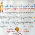 Isabel II firma el consentimiento de la boda real