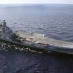 El portaaviones ruso «Almirante Kuznetsov»