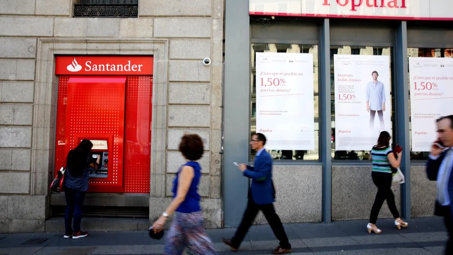 El Santander ganó 6.619 millones en 2017, un 7% más, tras integrar Popular