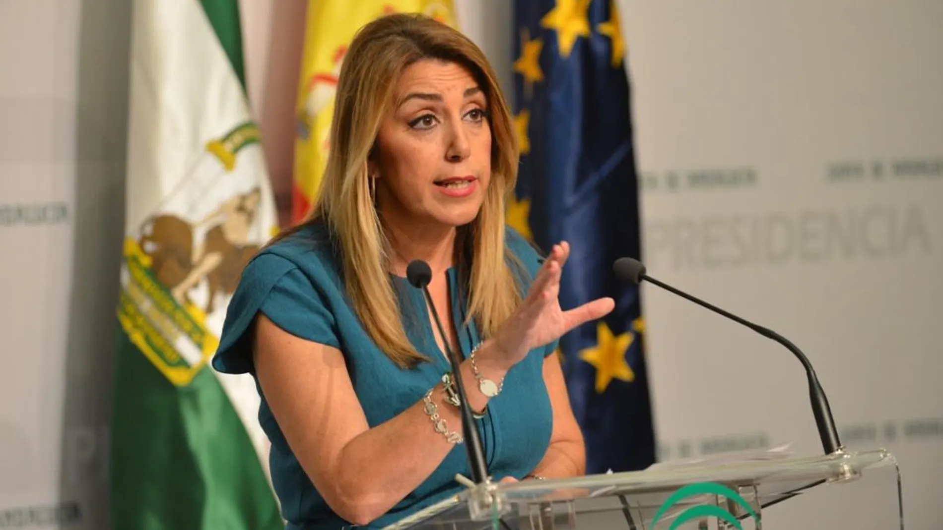 La presidenta de la Junta de Andalucía, Susana Díaz / @AndaluciaJunta