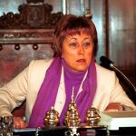 Eloísa Álvarez, en una imagen de archivo, durante su etapa como alcaldesa de Soria