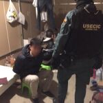 Operación en la que agentes de la Benemérita participan en una operación donde han liberado a veintiuna persona
